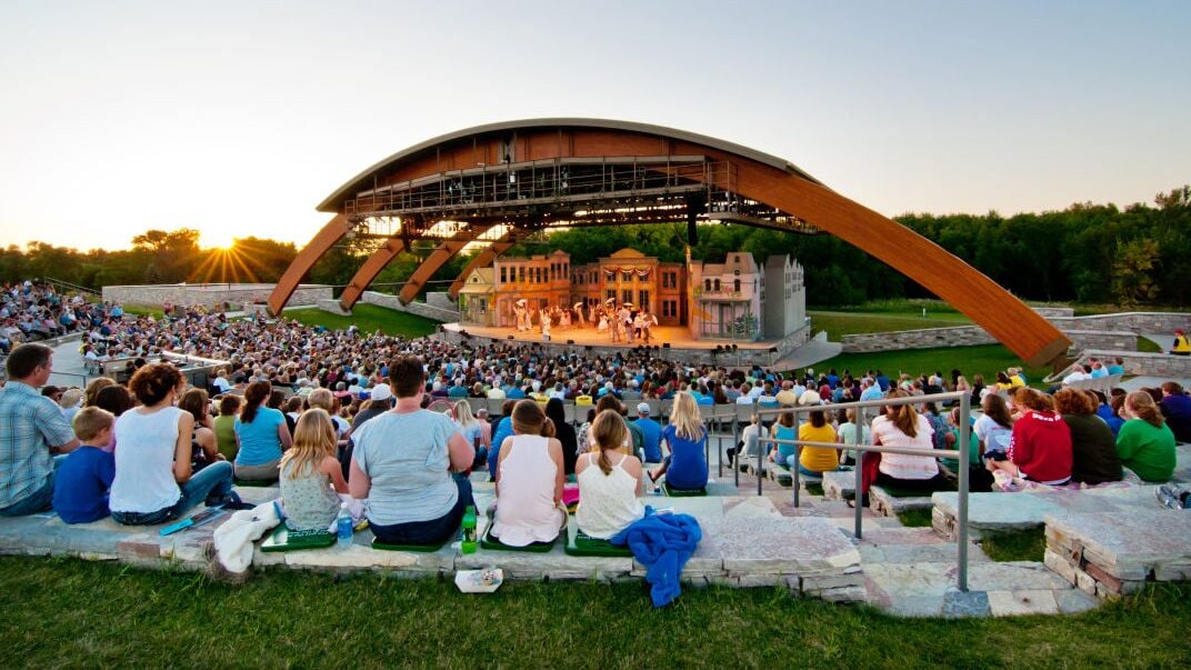 Vetter Stone Amphitheater: Things to do in Mankato during the Fall season